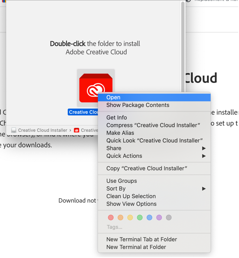 creative cloud install location